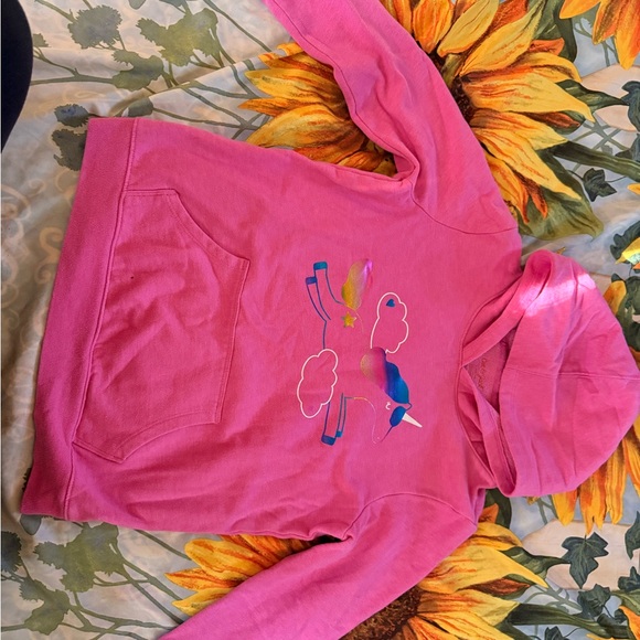 Cat & Jack Other - Cat & Jack Pink Jacket with Unicorn Graphic